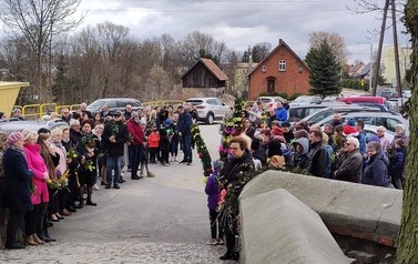 2022.04.10 UROCZYSTE WRĘCZENIE NAGR&Oacute;D I PODSUMOWANIE KONKURSU PLASTYCZNEGO "NAJPIĘKNIEJSZA PALMA WIELKANOCNA W GMINIE SADKI" 17