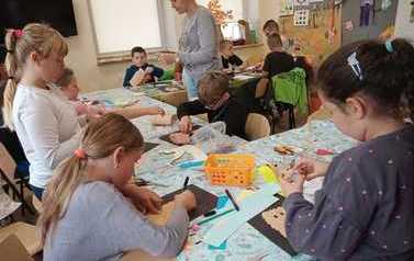 2022.09.21 ZAJĘCIA EDUKACYJNO-PLASTYCZNE Z DRUGOKLASISTAMI 11