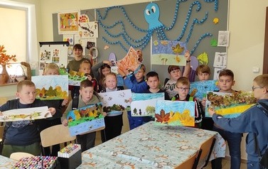 2022.09.23 ZAJĘCIA PLASTYCZNE Z TRZECIOKLASISTAMI 10
