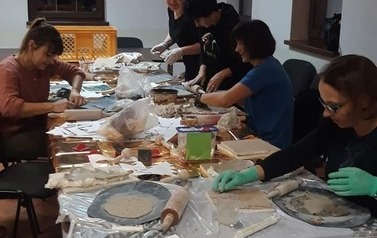 2022.10.26 WARSZTATY CERAMICZNE Z KOŁEM GOSPODYŃ W SAMOSTRZELU 3