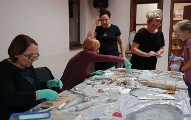 2022.10.26 WARSZTATY CERAMICZNE Z KOŁEM GOSPODYŃ W SAMOSTRZELU 6