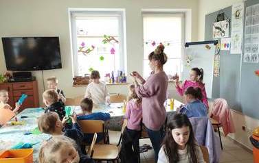 2023.03.27 ZAJĘCIA WIELKANOCNE Z PIERWSZOKLASISTAMI 12