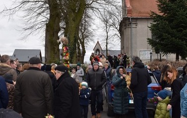 2023.04.02 ROZSTRZYGNIĘCIE KONKURSU "NAJPIĘKNIEJSZA PALMA WIELKANOCNA W GMINIE SADKI" 1