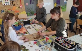 2022.09.23 ZAJĘCIA PLASTYCZNE Z TRZECIOKLASISTAMI 4