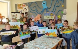 2022.09.23 ZAJĘCIA PLASTYCZNE Z TRZECIOKLASISTAMI 10
