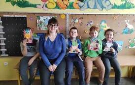 2023.03.10 ZAJĘCIA PLASTYCZNE Z I,II,IV KLASĄ 3