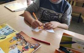 2023.03.10 ZAJĘCIA PLASTYCZNE Z I,II,IV KLASĄ 7