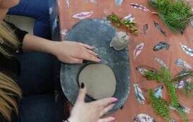 2023.03.30 ZAJĘCIA CERAMICZNE Z KLASĄ I TECHNIKUM ARCHITEKTURY KRAJOBRAZU 1