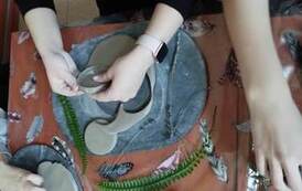 2023.03.30 ZAJĘCIA CERAMICZNE Z KLASĄ I TECHNIKUM ARCHITEKTURY KRAJOBRAZU 4