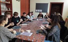 2023.03.30 ZAJĘCIA CERAMICZNE Z KLASĄ I TECHNIKUM ARCHITEKTURY KRAJOBRAZU 11