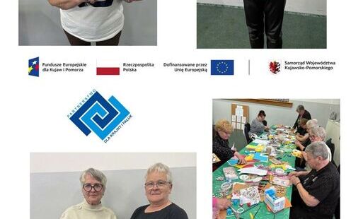 Zdjęcie do 14.05.2026 r. &bdquo;POCIĄG DO ZDROWIA I KULTURY- Życie w Dębowie zaczyna się po 60- tce&rdquo; Przystanek Sztuka- Scrapbooking