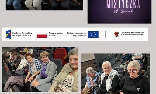 Zdjęcie do 16.10.2026 r.  &bdquo;POCIĄG DO ZDROWIA I KULTURY- Życie w Dębowie zaczyna się po 60- tce&rdquo;- Przystanek Instytucje Kultury-  Wyjazd do kina w Nakle nad Notecią.